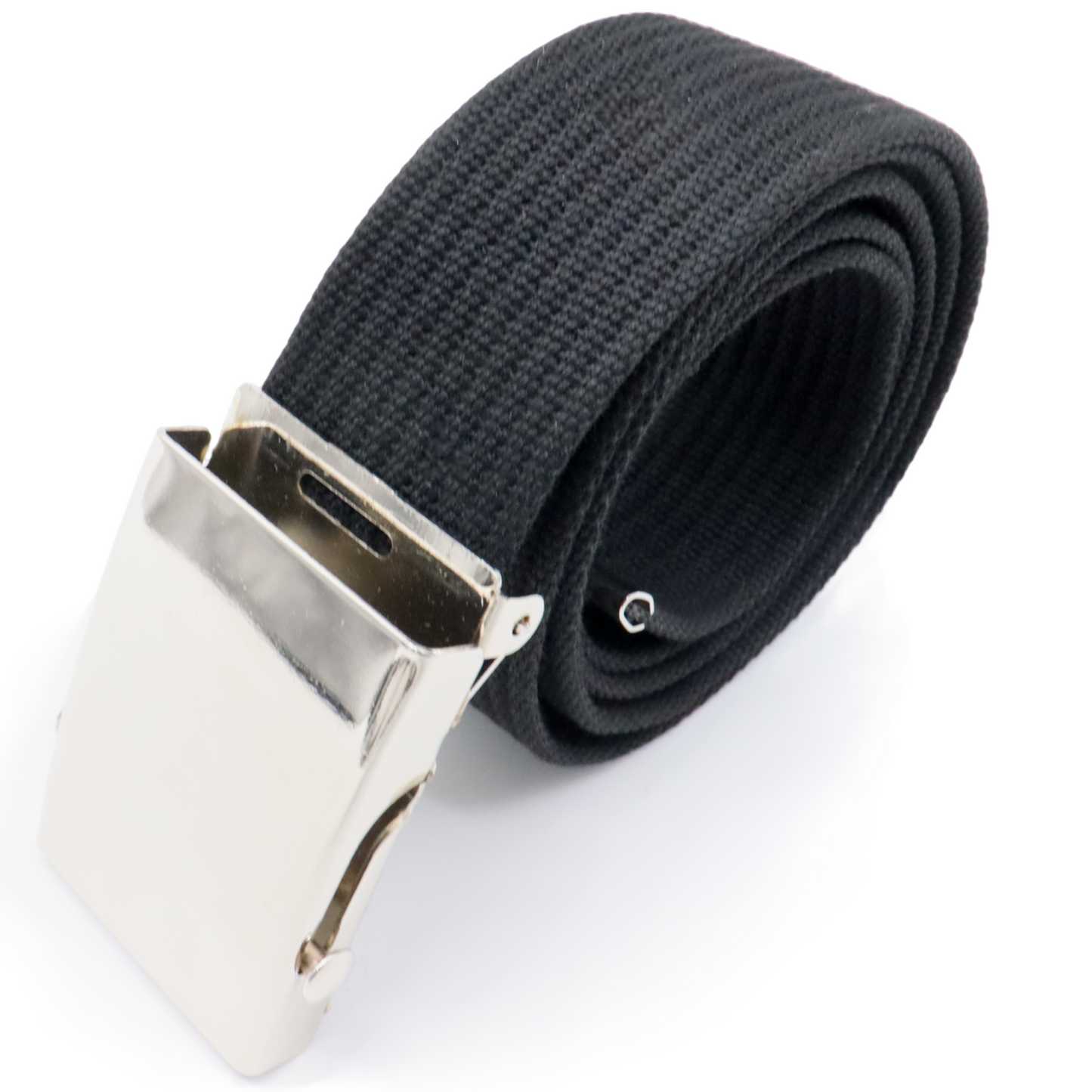 Elastische Riem -  Stretch Riem - Gevlochten Zwart En Tactical Belt - Koppelriem - 2 Stuks -  Zwart